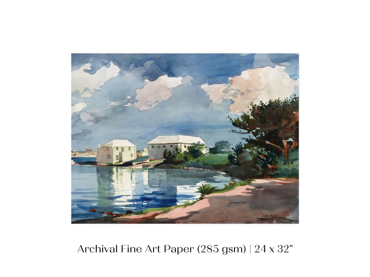 Salt Kettle, Bermuda | P159 - Single Art Prints - Piccolo Fiore Prints