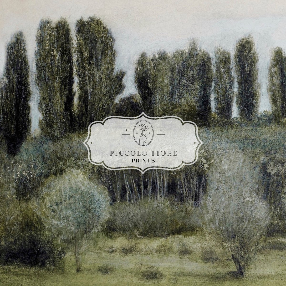 Samsung Frame TV Art | Landscape with Trees | TV6 - Frame TV Art - Piccolo Fiore Prints
