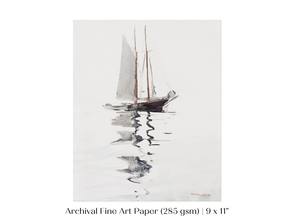 Schooner | P73 - Single Art Prints - Piccolo Fiore Prints