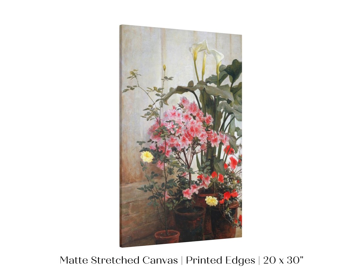 Side of a Greenhouse | P130 - Single Art Prints - Piccolo Fiore Prints