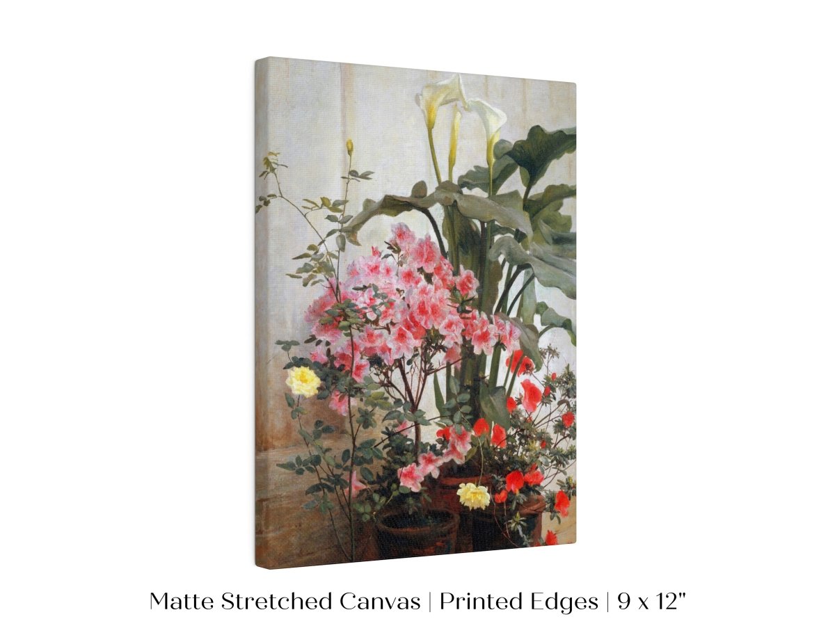 Side of a Greenhouse | P130 - Single Art Prints - Piccolo Fiore Prints