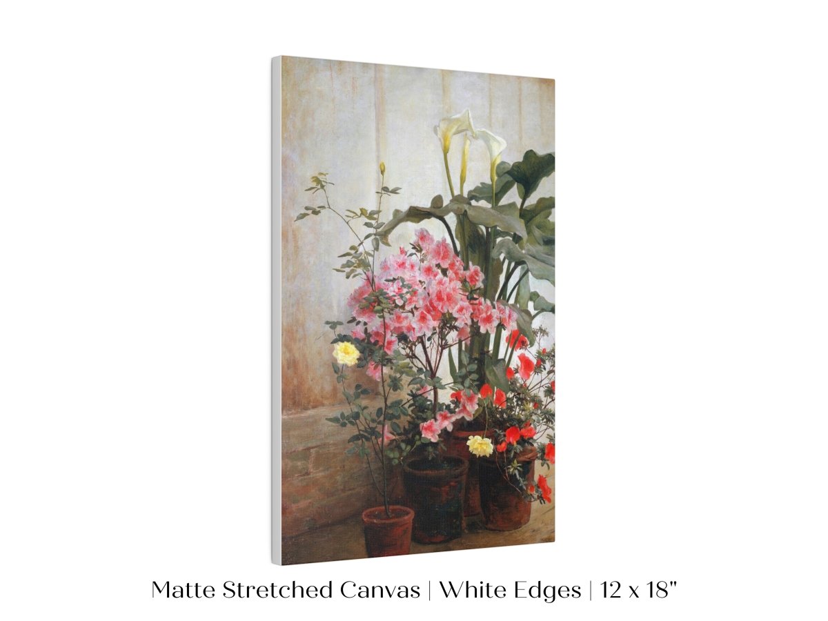 Side of a Greenhouse | P130 - Single Art Prints - Piccolo Fiore Prints