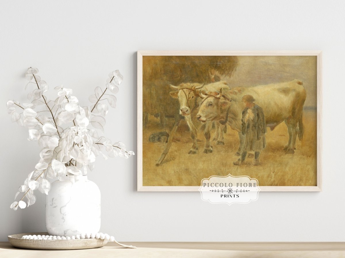 Sketch for the Harvesters | P182 - Single Art Prints - Piccolo Fiore Prints