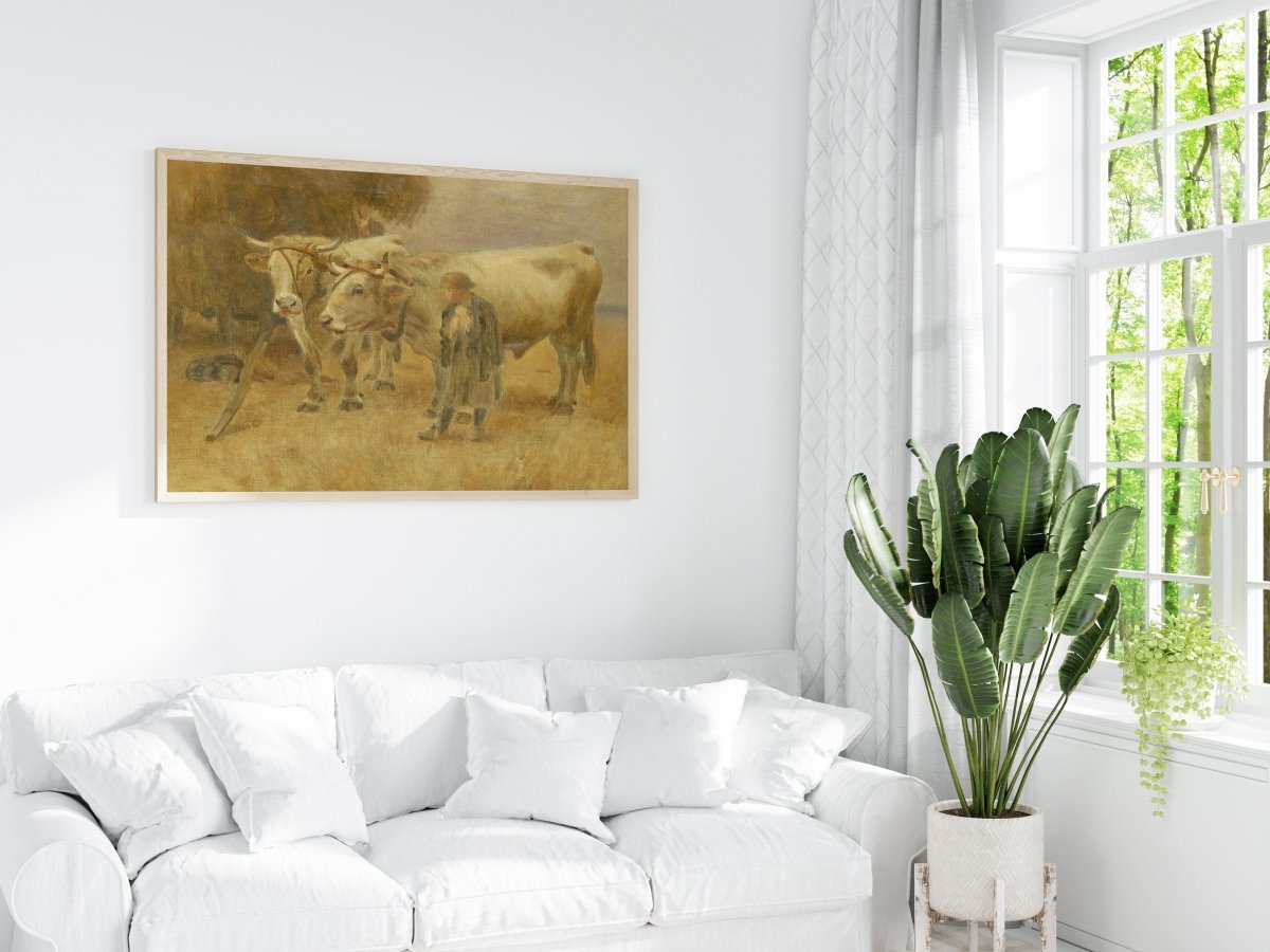 Sketch for the Harvesters | P182 - Single Art Prints - Piccolo Fiore Prints
