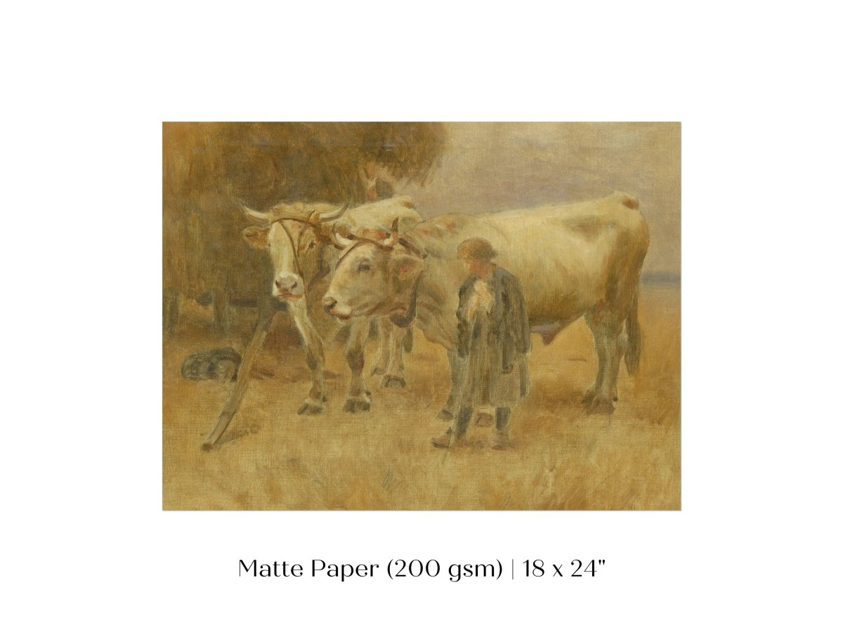 Sketch for the Harvesters | P182 - Single Art Prints - Piccolo Fiore Prints