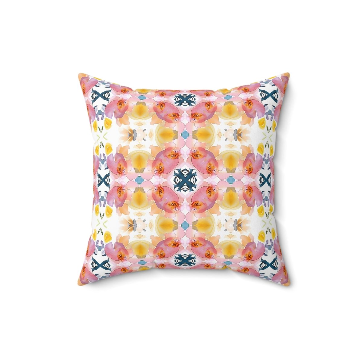Spring Bloom Stripe | Throw Pillow - Throw Pillow - Piccolo Fiore Prints