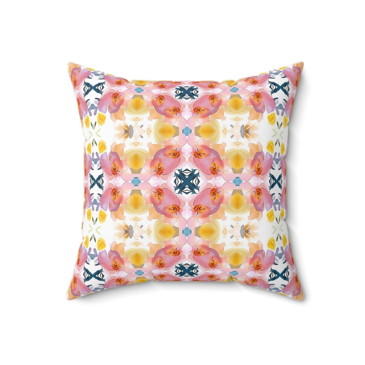 Spring Bloom Stripe | Throw Pillow - Throw Pillow - Piccolo Fiore Prints