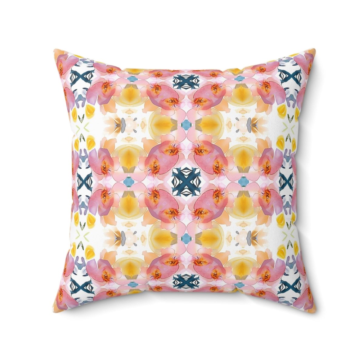 Spring Bloom Stripe | Throw Pillow - Throw Pillow - Piccolo Fiore Prints