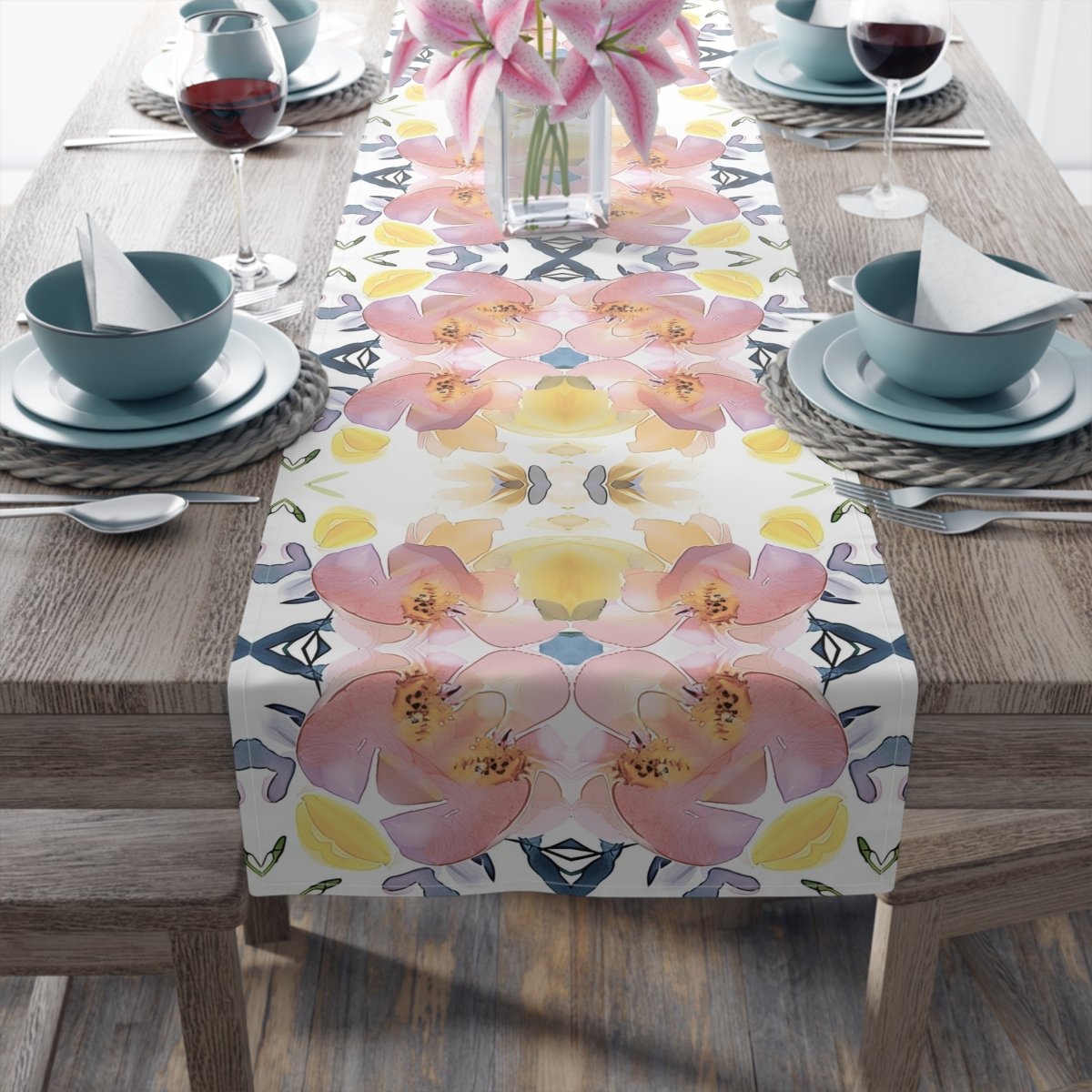 Spring Blooms | Table Runner - Table Runner - Piccolo Fiore Prints