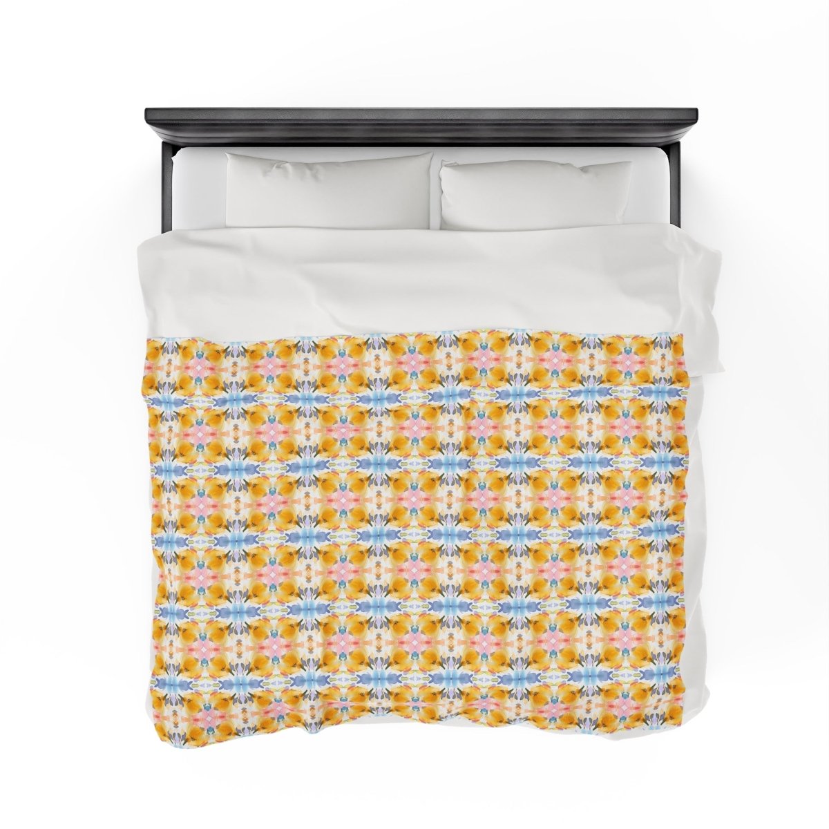 Springtime | Minky Throw Blanket - Minky Throw Blanket - Piccolo Fiore Prints