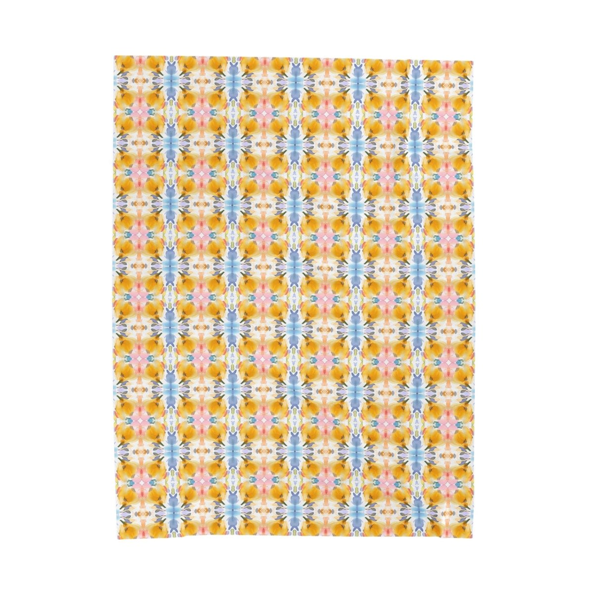 Springtime | Minky Throw Blanket - Minky Throw Blanket - Piccolo Fiore Prints