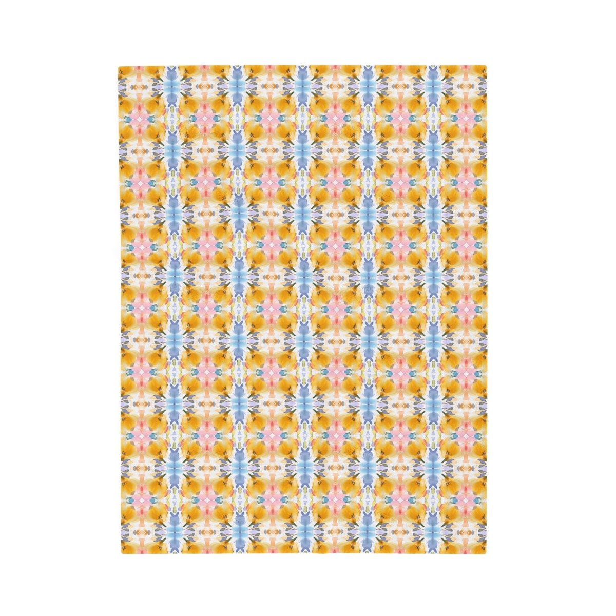 Springtime | Minky Throw Blanket - Minky Throw Blanket - Piccolo Fiore Prints