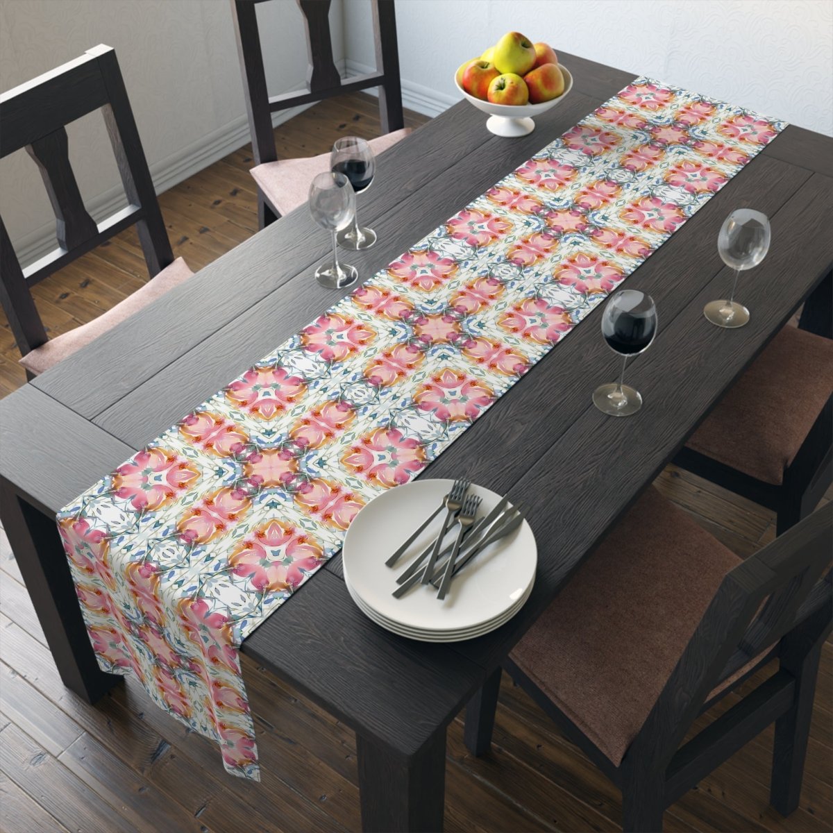 Square Bloom | Table Runner - Table Runner - Piccolo Fiore Prints