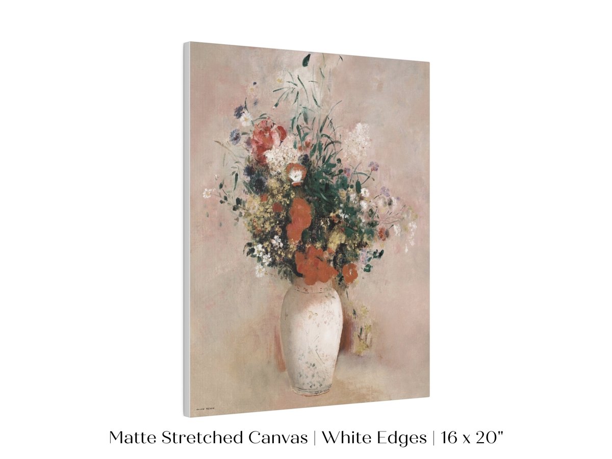 Still Life with a Vase of Flowers | P379 - Single Art Prints - Piccolo Fiore Prints