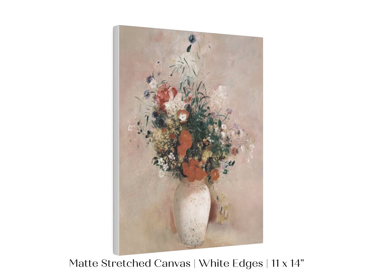 Still Life with a Vase of Flowers | P379 - Single Art Prints - Piccolo Fiore Prints