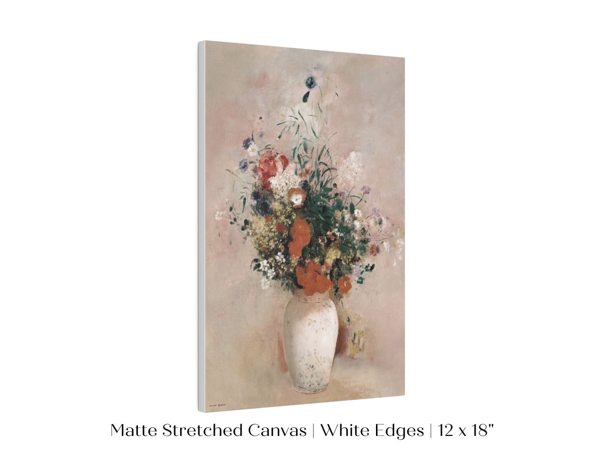 Still Life with a Vase of Flowers | P379 - Single Art Prints - Piccolo Fiore Prints