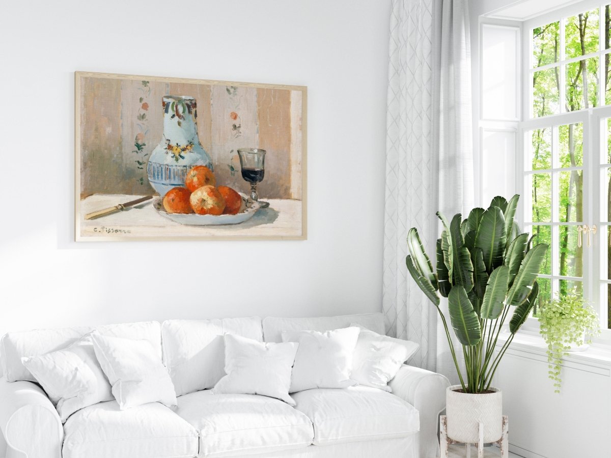 Still Life with Apples and Pitcher | P138 - Single Art Prints - Piccolo Fiore Prints