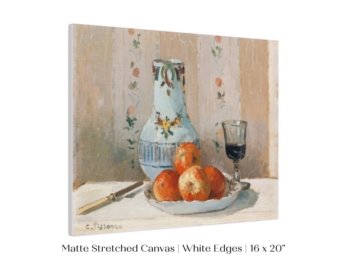 Still Life with Apples and Pitcher | P138 - Single Art Prints - Piccolo Fiore Prints