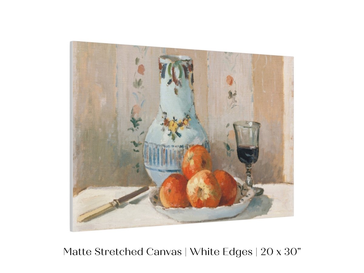 Still Life with Apples and Pitcher | P138 - Single Art Prints - Piccolo Fiore Prints