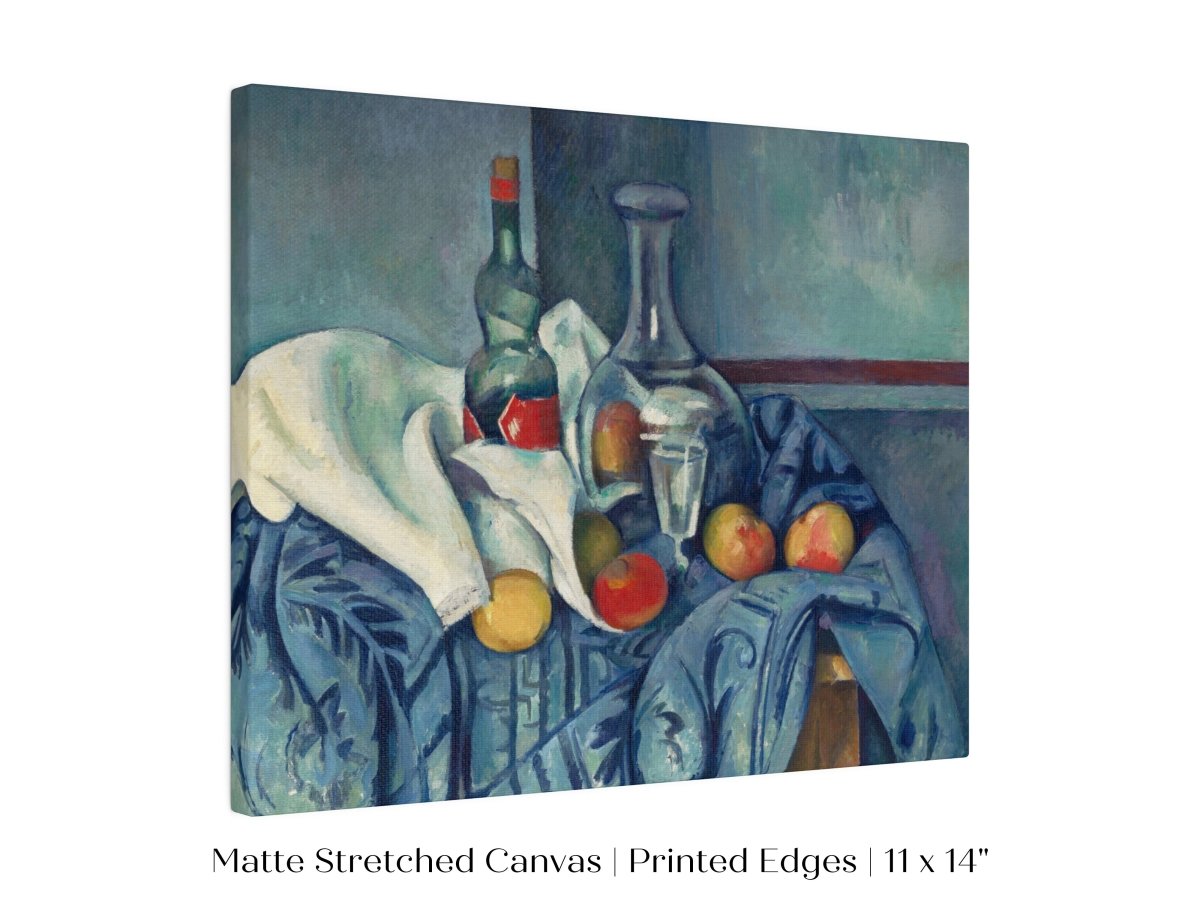 Still Life with Bottles and Apples | P313 - Single Art Prints - Piccolo Fiore Prints