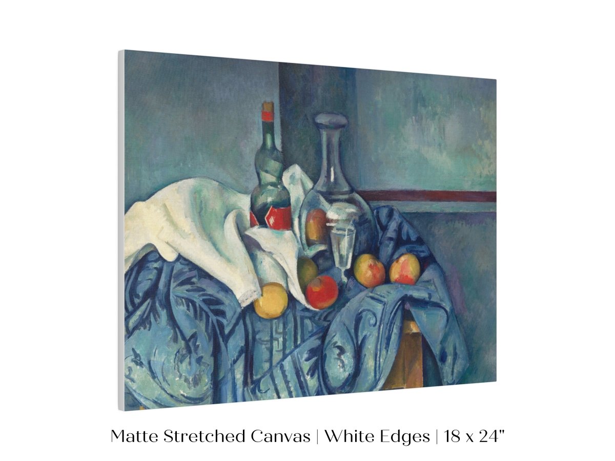 Still Life with Bottles and Apples | P313 - Single Art Prints - Piccolo Fiore Prints