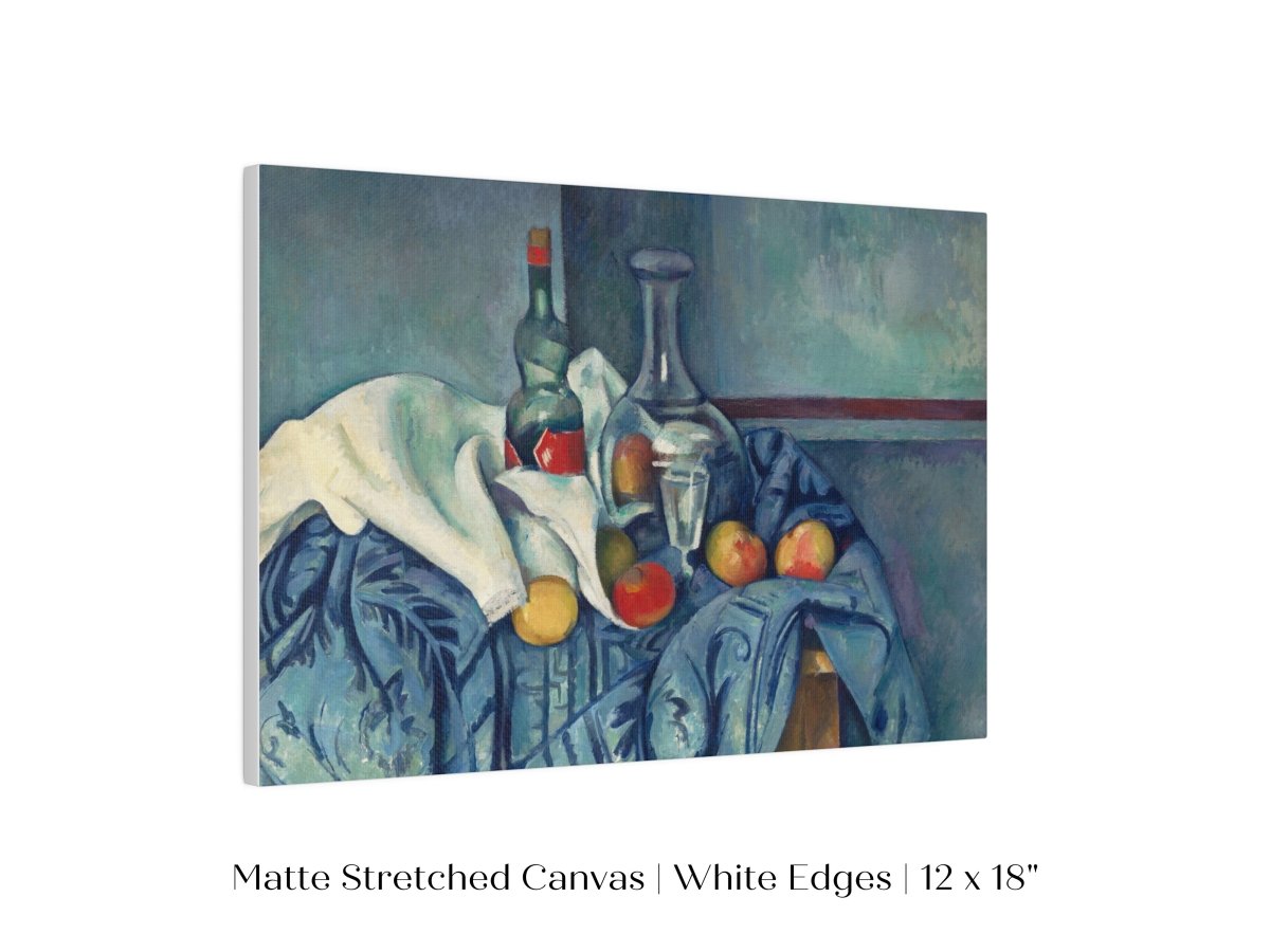 Still Life with Bottles and Apples | P313 - Single Art Prints - Piccolo Fiore Prints