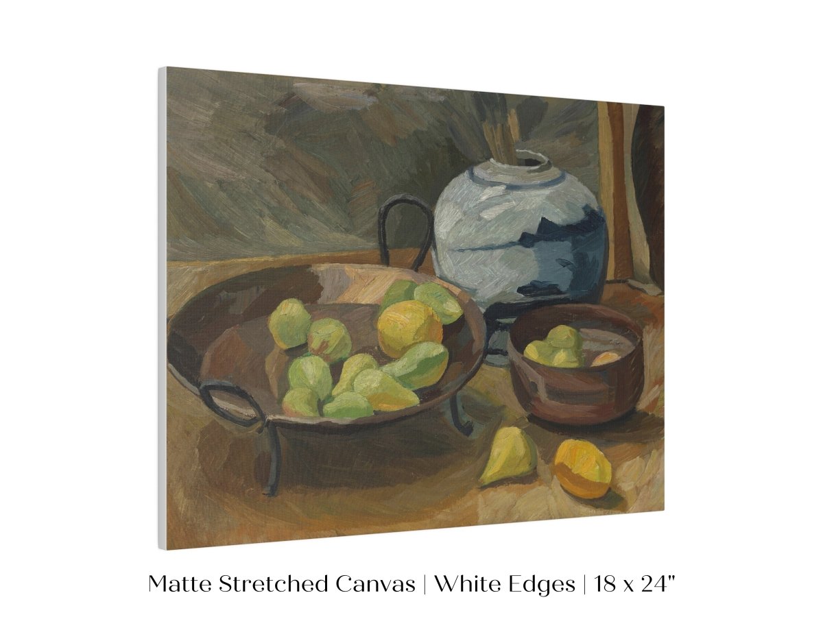 Still Life with Bowls of Fruit | P487 - Single Art Prints - Piccolo Fiore Prints