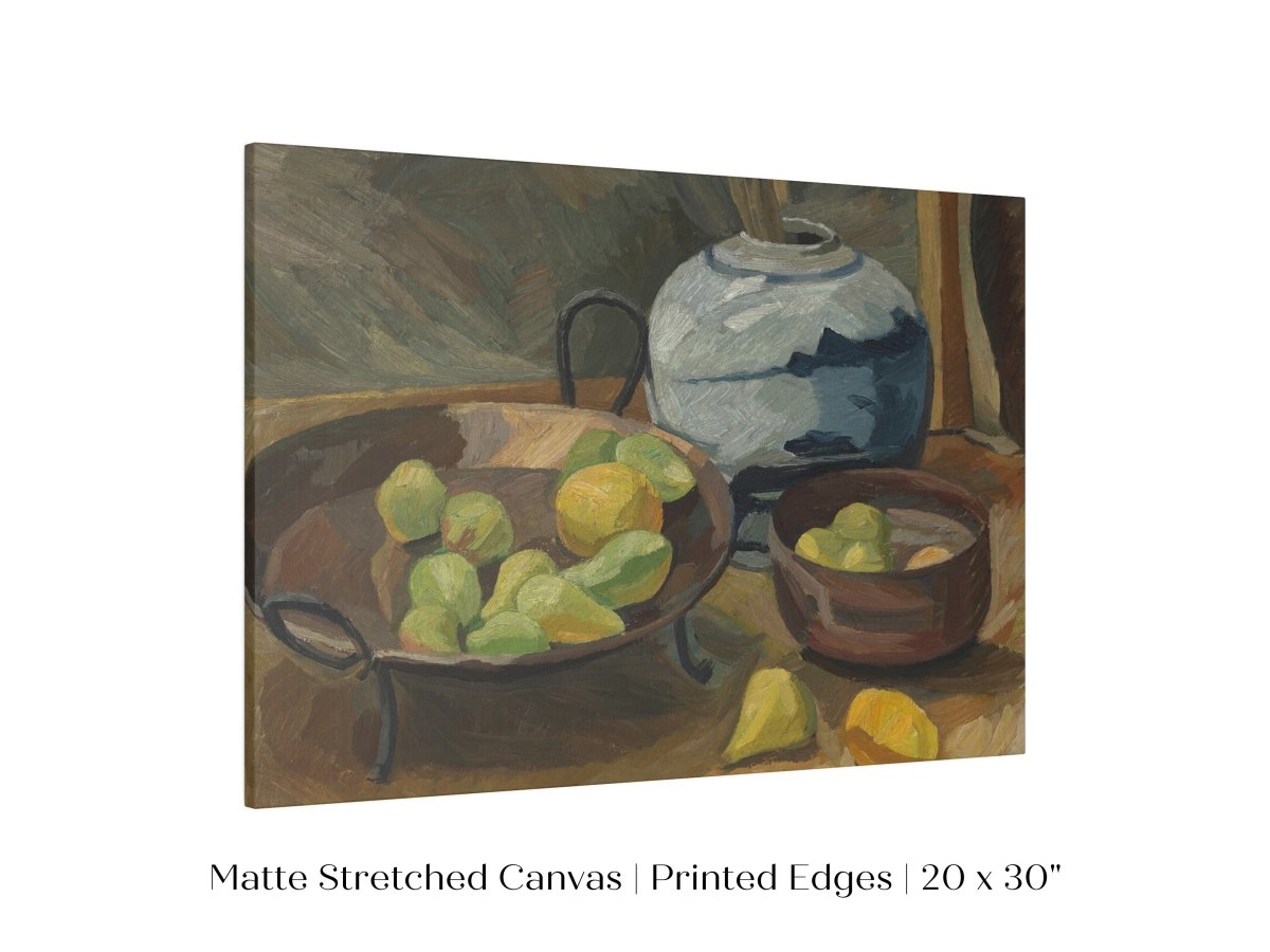 Still Life with Bowls of Fruit | P487 - Single Art Prints - Piccolo Fiore Prints