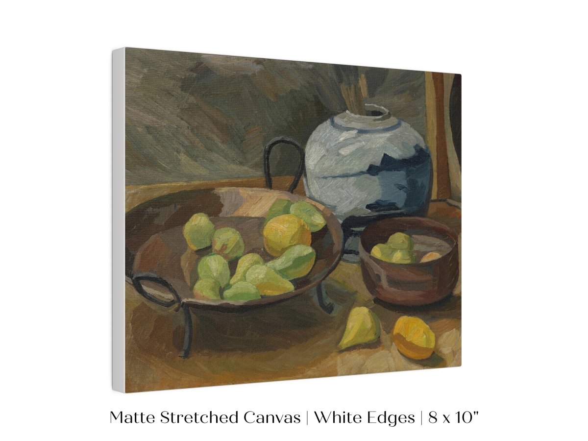 Still Life with Bowls of Fruit | P487 - Single Art Prints - Piccolo Fiore Prints