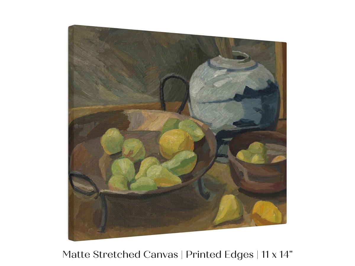 Still Life with Bowls of Fruit | P487 - Single Art Prints - Piccolo Fiore Prints