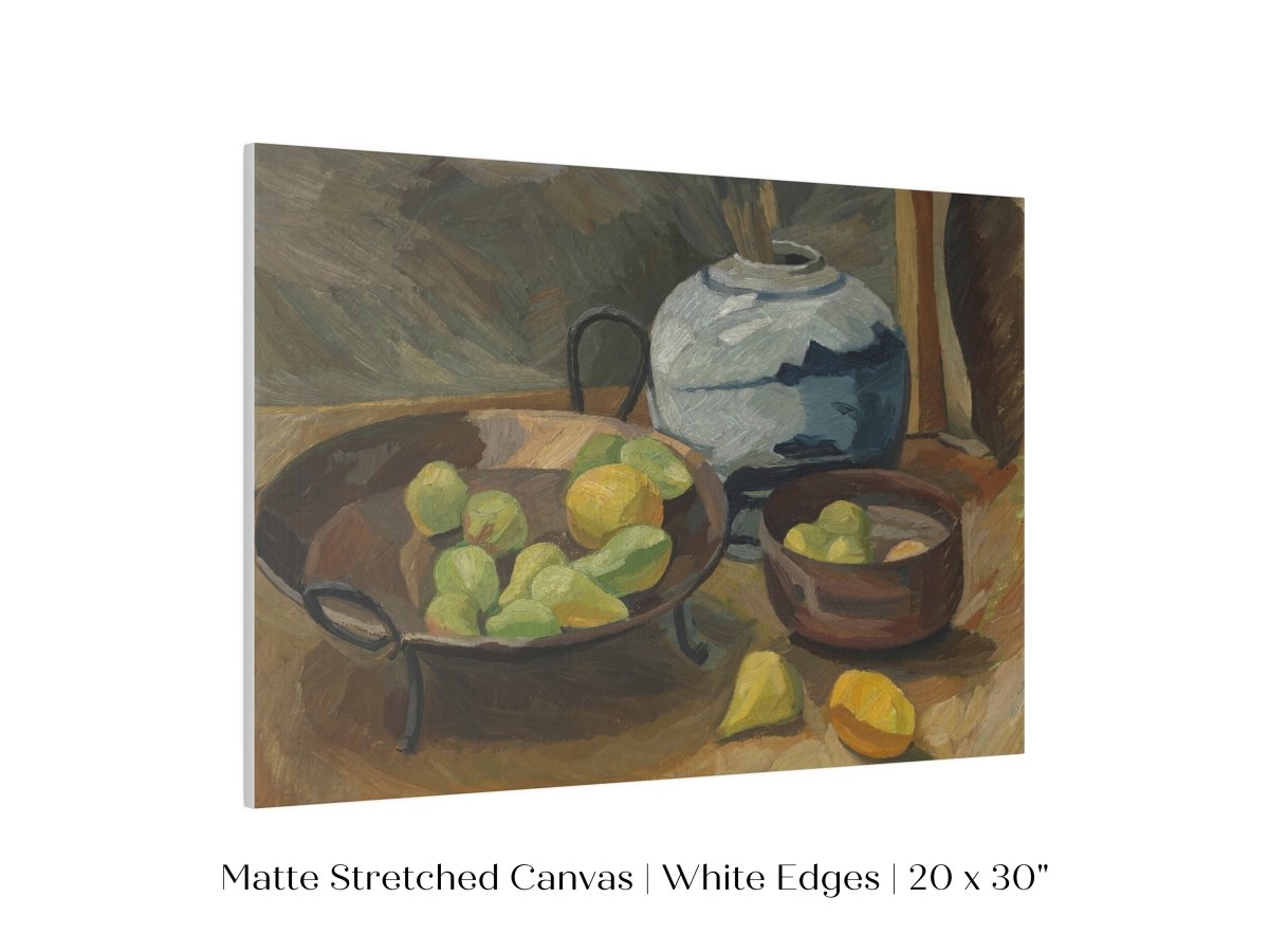 Still Life with Bowls of Fruit | P487 - Single Art Prints - Piccolo Fiore Prints