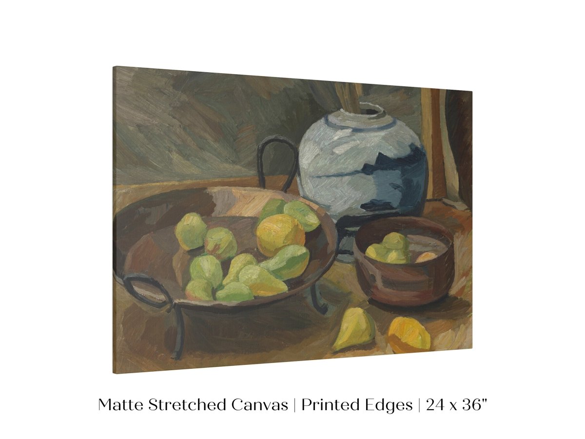 Still Life with Bowls of Fruit | P487 - Single Art Prints - Piccolo Fiore Prints