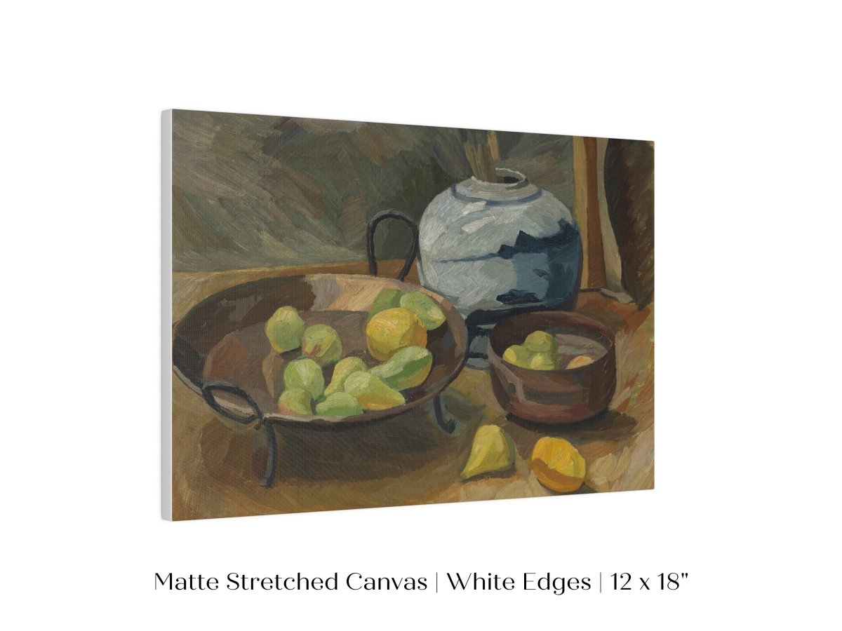 Still Life with Bowls of Fruit | P487 - Single Art Prints - Piccolo Fiore Prints