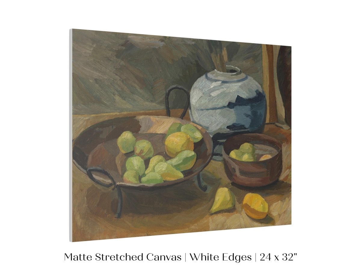 Still Life with Bowls of Fruit | P487 - Single Art Prints - Piccolo Fiore Prints