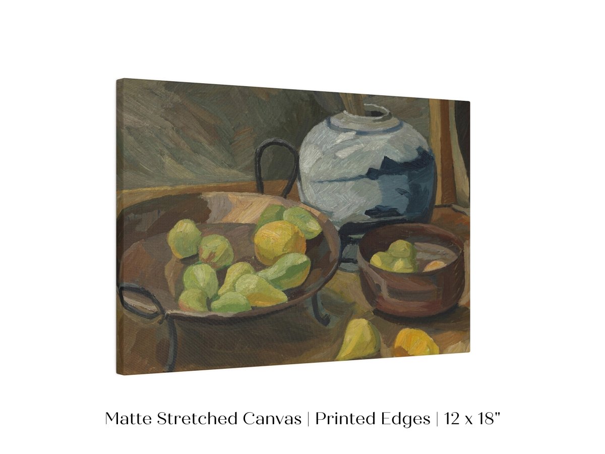 Still Life with Bowls of Fruit | P487 - Single Art Prints - Piccolo Fiore Prints