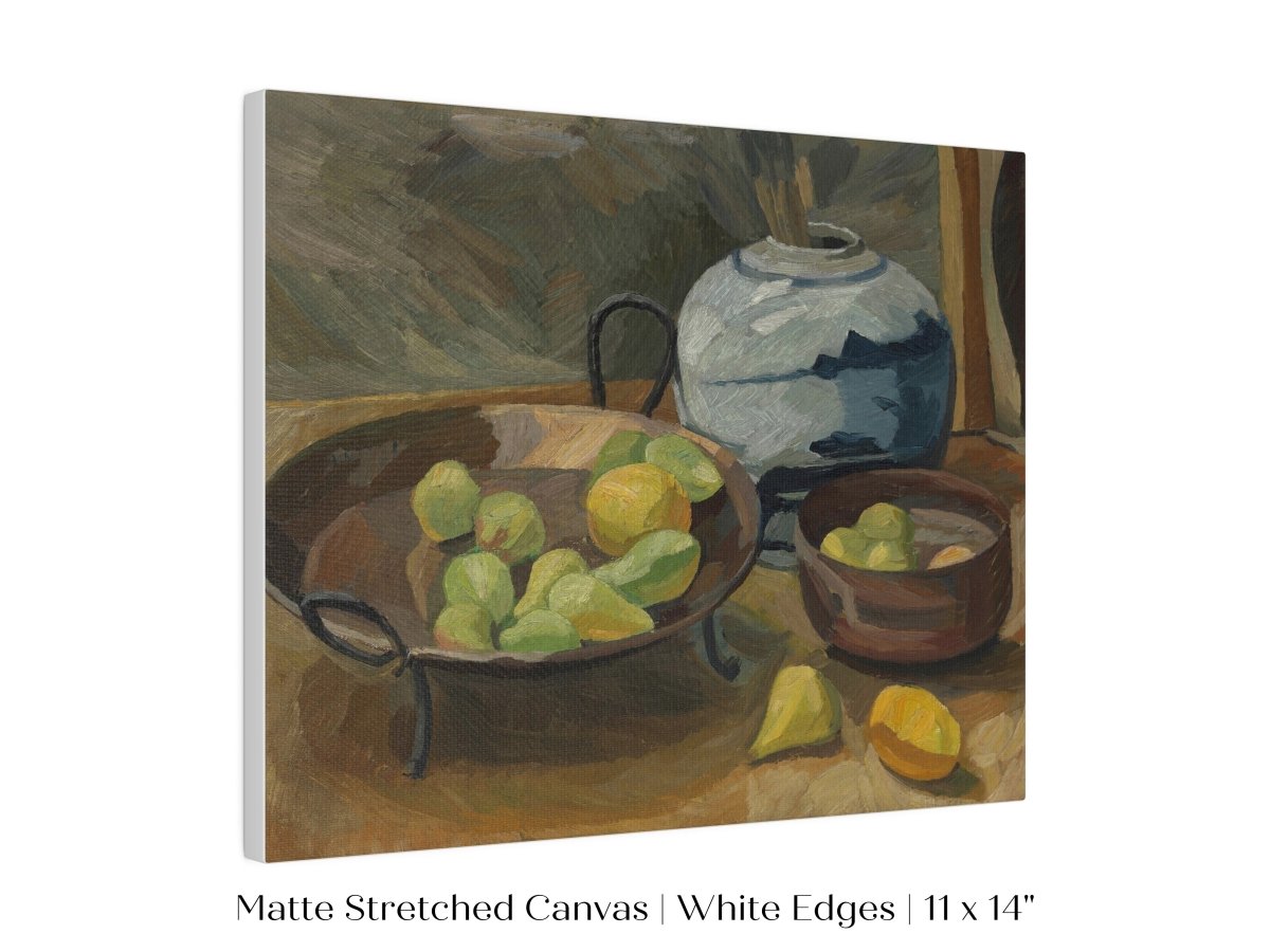 Still Life with Bowls of Fruit | P487 - Single Art Prints - Piccolo Fiore Prints