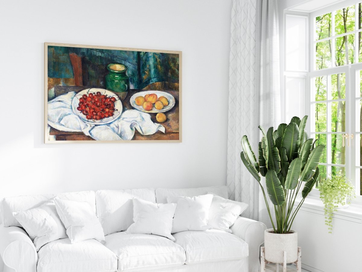 Still Life with Cherries | P84 - Single Art Prints - Piccolo Fiore Prints