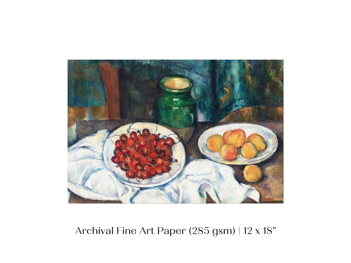Still Life with Cherries | P84 - Single Art Prints - Piccolo Fiore Prints