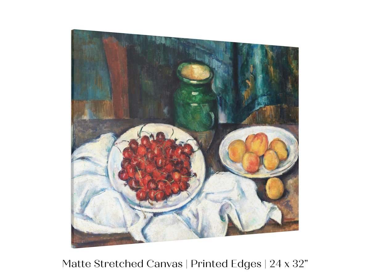 Still Life with Cherries | P84 - Single Art Prints - Piccolo Fiore Prints