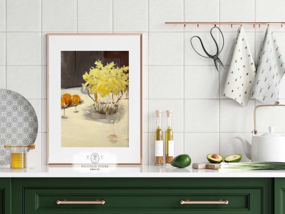 Still Life with Daffodils | P140 - Single Art Prints - Piccolo Fiore Prints