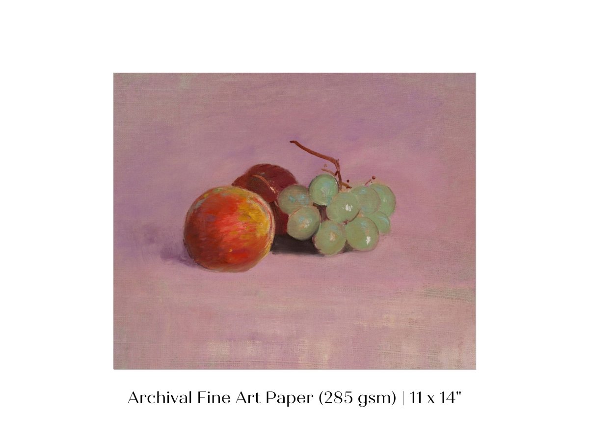 Still Life With Fruit | P174 - Single Art Prints - Piccolo Fiore Prints