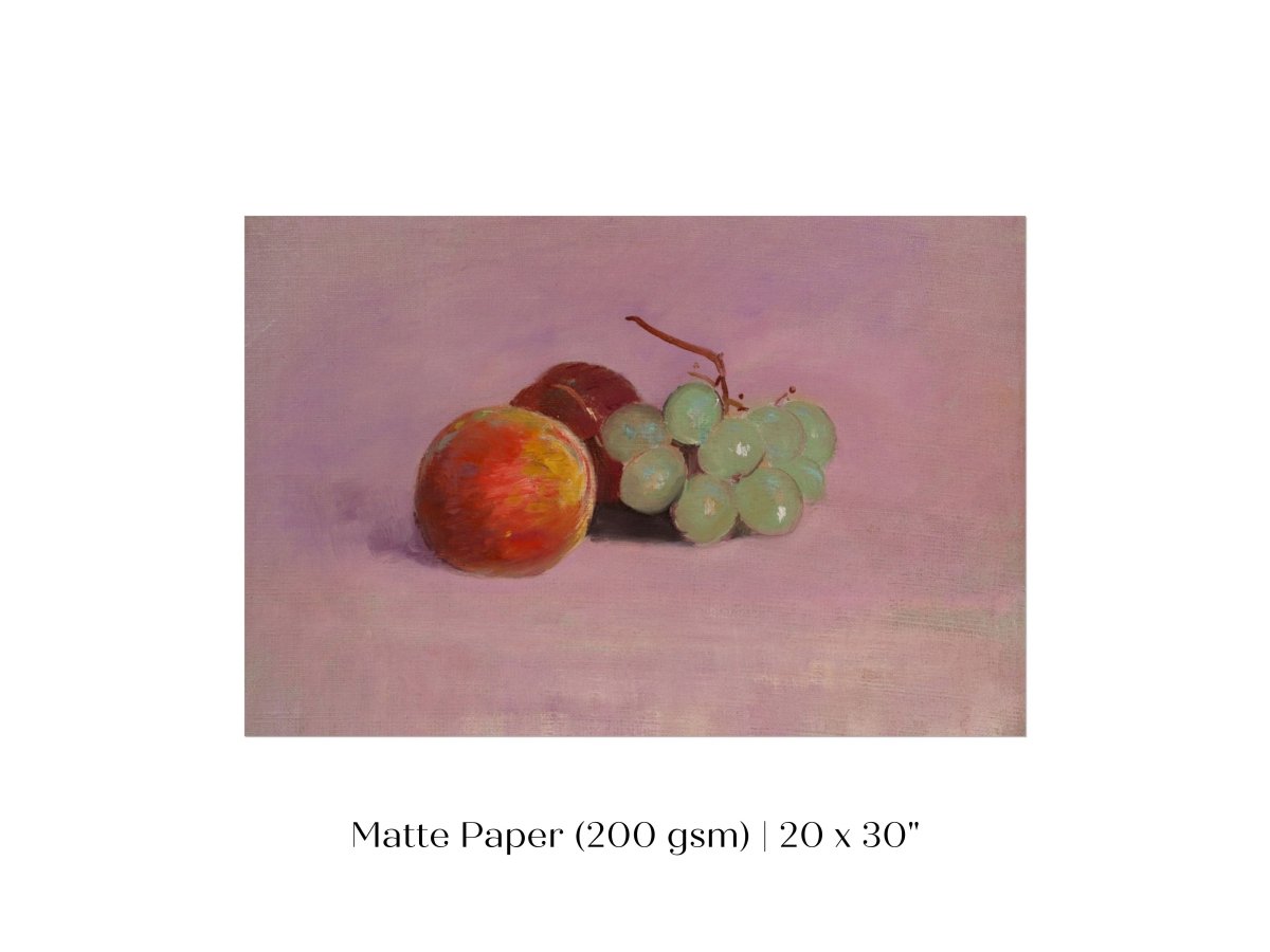 Still Life With Fruit | P174 - Single Art Prints - Piccolo Fiore Prints