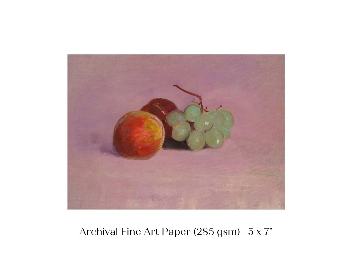 Still Life With Fruit | P174 - Single Art Prints - Piccolo Fiore Prints