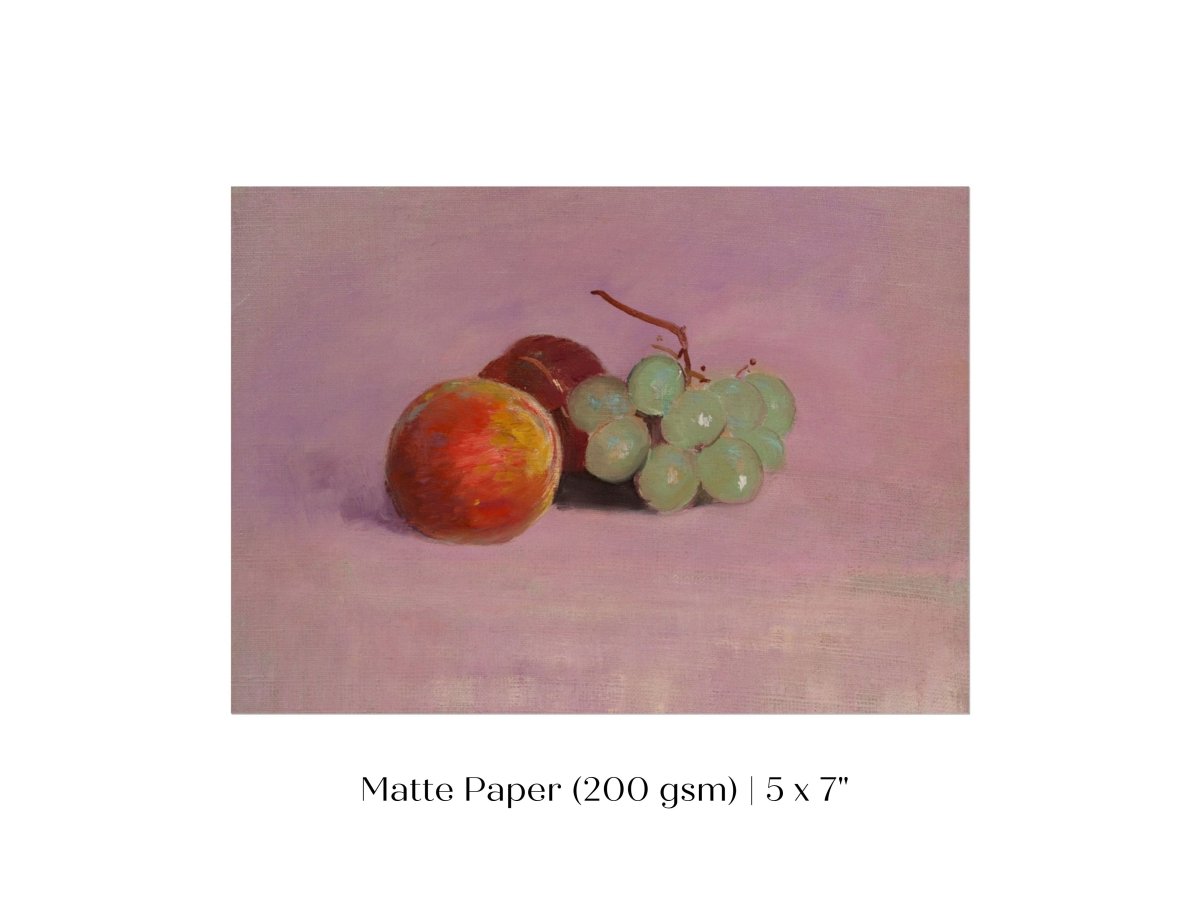Still Life With Fruit | P174 - Single Art Prints - Piccolo Fiore Prints
