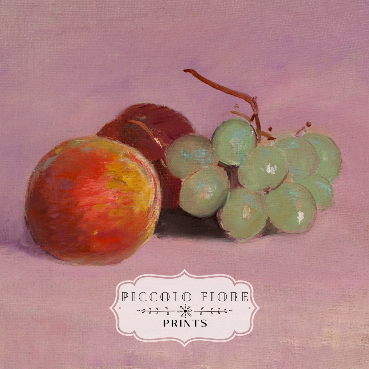Still Life With Fruit | P174 - Single Art Prints - Piccolo Fiore Prints