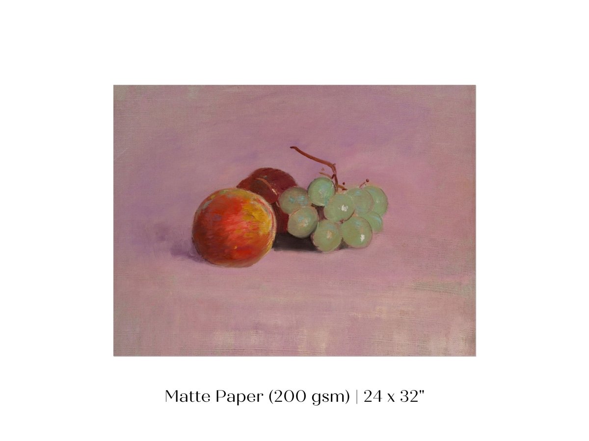 Still Life With Fruit | P174 - Single Art Prints - Piccolo Fiore Prints