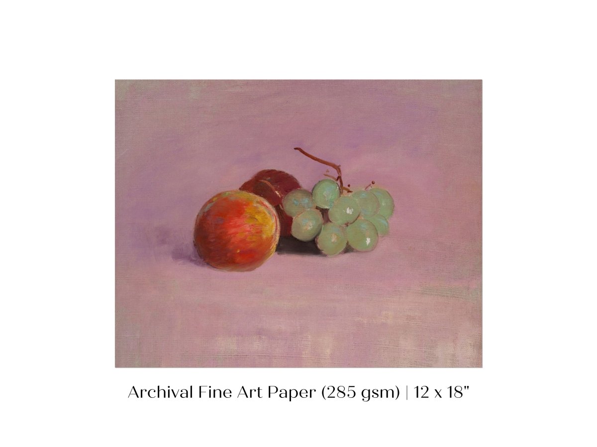 Still Life With Fruit | P174 - Single Art Prints - Piccolo Fiore Prints
