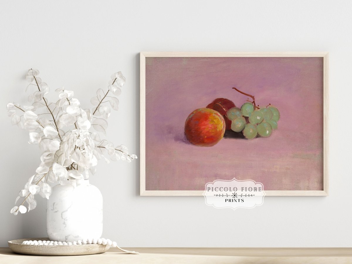 Still Life With Fruit | P174 - Single Art Prints - Piccolo Fiore Prints