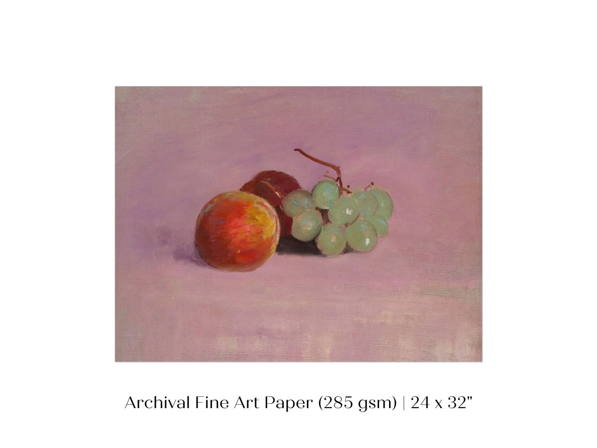 Still Life With Fruit | P174 - Single Art Prints - Piccolo Fiore Prints