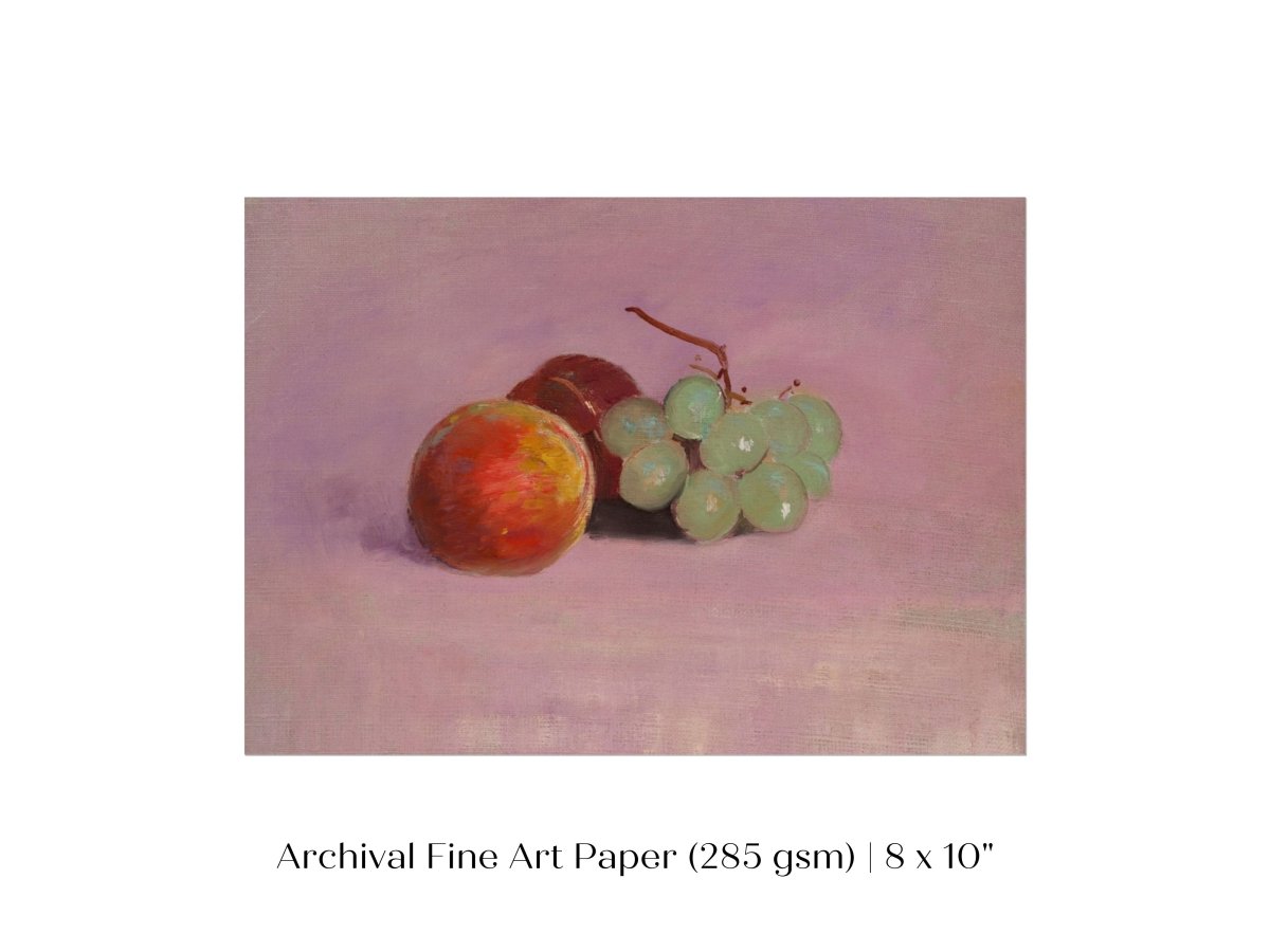 Still Life With Fruit | P174 - Single Art Prints - Piccolo Fiore Prints